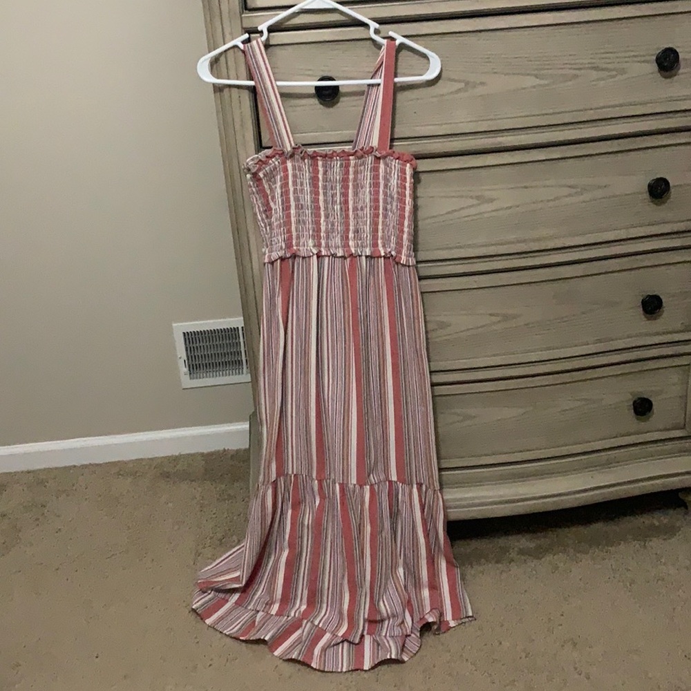 Smocked maxi dress